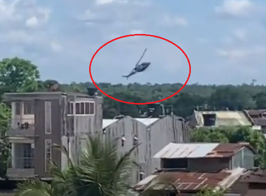 Хеликоптер се разби в Колумбия, загинаха четирима военни (ВИДЕО)