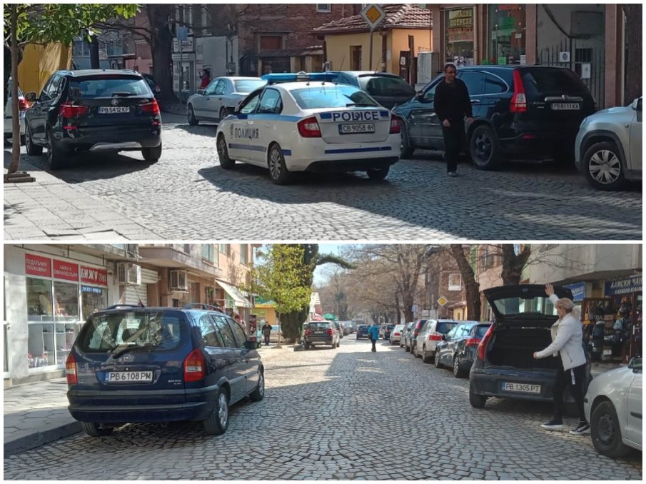 СИГНАЛ ДО ПИК! Цяла улица в Пловдив пропищя от полицейски тормоз (СНИМКИ)