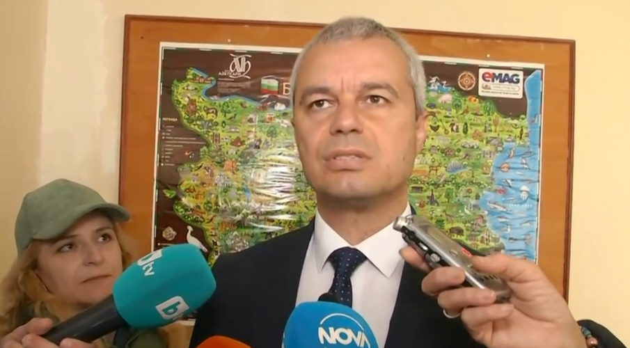 Костадинов гласува: Очакваме днес „Възраждане” да се превърне в първостепенна политическа сила