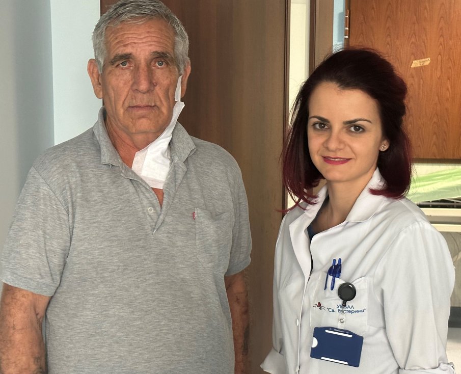 Спасиха пациент със запушени артерии и много придружаващи заболявания в болница „Чирков“