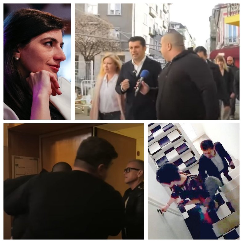 Неизбежния Караколев изритан от брифинга на ПП-ДБ заради неудобен въпрос за Линда и Лена (ВИДЕО)