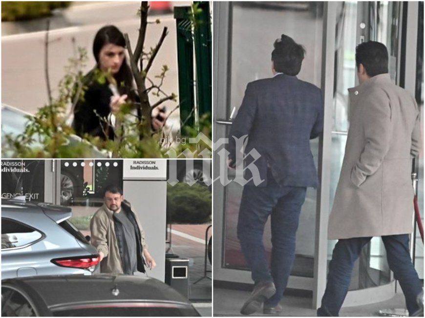 ЕКСКЛУЗИВНО В ПИК! ПП на тайна сбирка в лъскав хотел - партньорите от ДБ ги няма! Киро и Баджо Миро се возят в един джип (СНИМКИ)