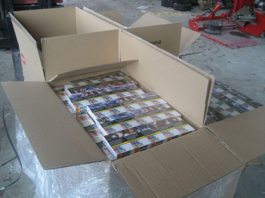 Иззеха над 470 000 къса цигари при проверки на „Дунав мост“ 2 (СНИМКИ)