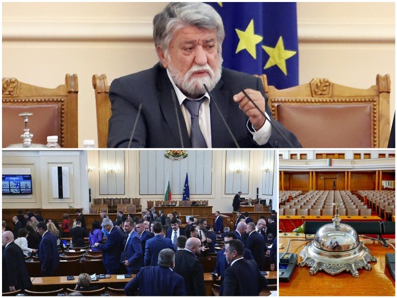 ДА ИЗЧЕЗНЕШ ЗА 10 СЕКУНДИ! Депутатите поставиха рекорд за най-кратко заседание, циркът продължава в сряда