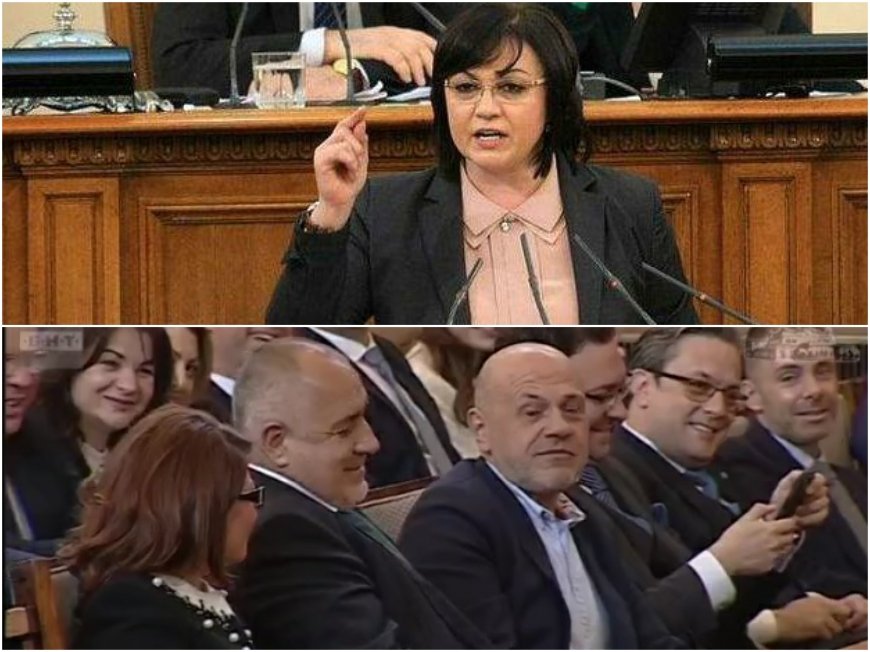 ЕКШЪН В ПАРЛАМЕНТА! Нинова съсипа ГЕРБ и ПП-ДБ: Клехте се, че ще си режете ръцете, ако подкрепите другия! Фарс е, че се прегърнахте с тези, които вкарахте в ареста ЕКШЪН В ПАРЛАМЕНТА! Нинова съсипа ГЕРБ и ПП-ДБ: Клехте се, че ще си режете ръцете, ако подкрепите другия! Фарс е, че се прегърнахте с тези, които вкарахте в ареста