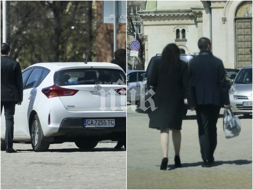 САМО В ПИК! Хванати в крачка - Баджо Миро и Калина Константинова в опасна близост, возят се с колата на Лена (СНИМКИ)