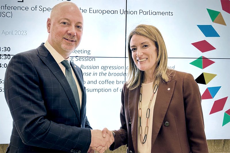 Росен Желязков с важен разговор с председателя на ЕП