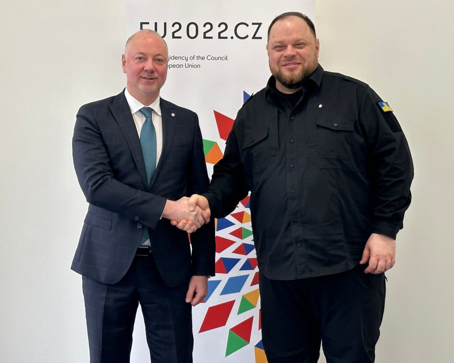 Росен Желязков на среща с украинския си колега: България подкрепя категорично Украйна