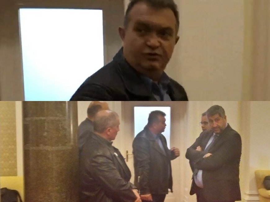 ЦИРКЪТ Е ПЪЛЕН! Недоволният от ПП-ДБ Гошо Боеца цъфна в парламента - срещна се с Киро, Ленчето и Христо Иванов (СНИМКИ/ВИДЕО)