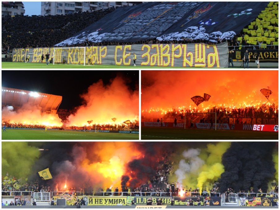 Ботев (Пд) с обръщение към феновете след шоуто, те гневни на ръководството - засипаха го с ругатни и обиди