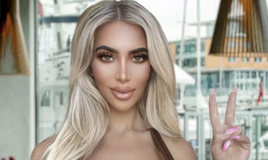 Двойничката на Ким Кардашиян почина на 34 години (СНИМКИ)