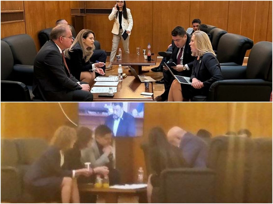 ПЪРВО В ПИК! Започна се! ГЕРБ и ПП-ДБ бистрят общата управленска програма - отявлени врагове седнаха на една маса (СНИМКИ)