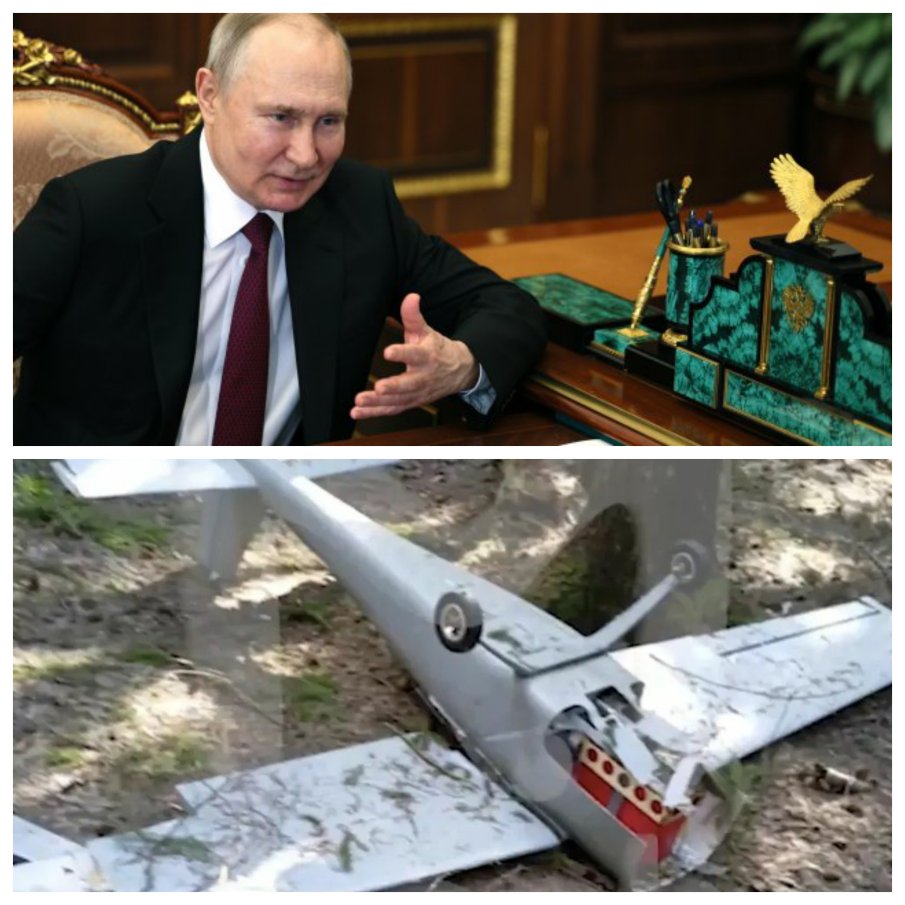 БИЛД ГЪРМИ: Украински агенти опитали да взривят Путин с дрон камикадзе! Безпилотният самолет със 17 кг експлозив се разбил на няколко километра от целта
