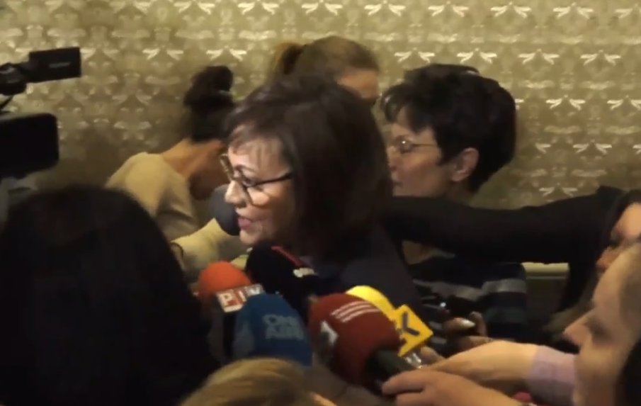 ПЪРВО В ПИК TV! Корнелия Нинова отказа да коментира имената за министри в кабинета (ВИДЕО)