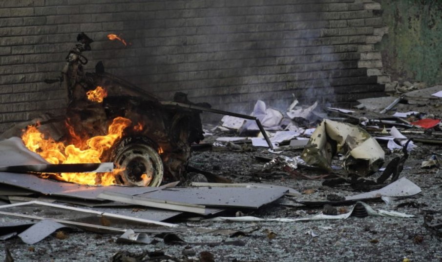 Бомба уби шефа на полицията в Мелитопол