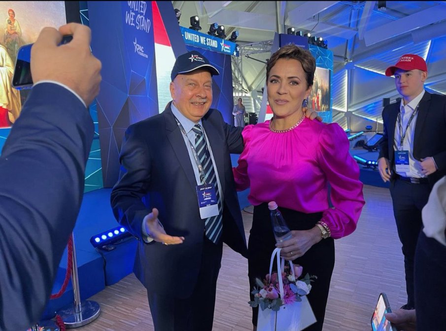 Георги Марков ухажва бъдещото вице на Тръмп