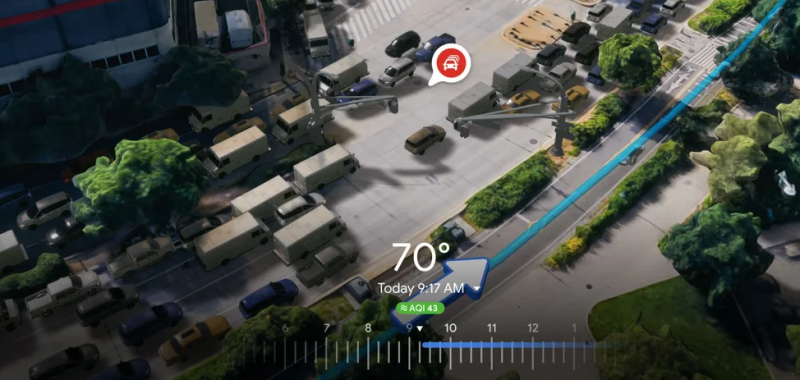Google Maps ще включва вече опция за 3D преглед на маршрут