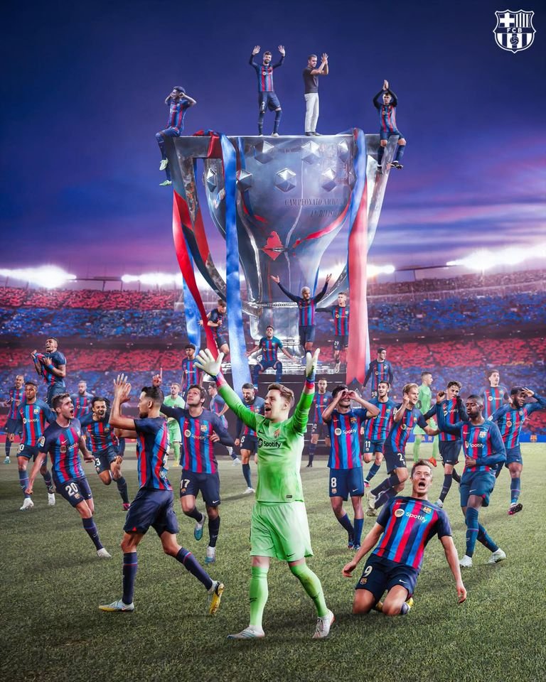 Барселона е шампион на Испания за 27-и път (СНИМКИ/ВИДЕО)