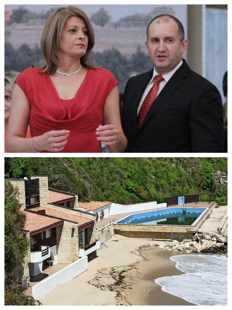 САМО В ПИК И РЕТРО: Радев и Деси на море за 800 лева на нощ  