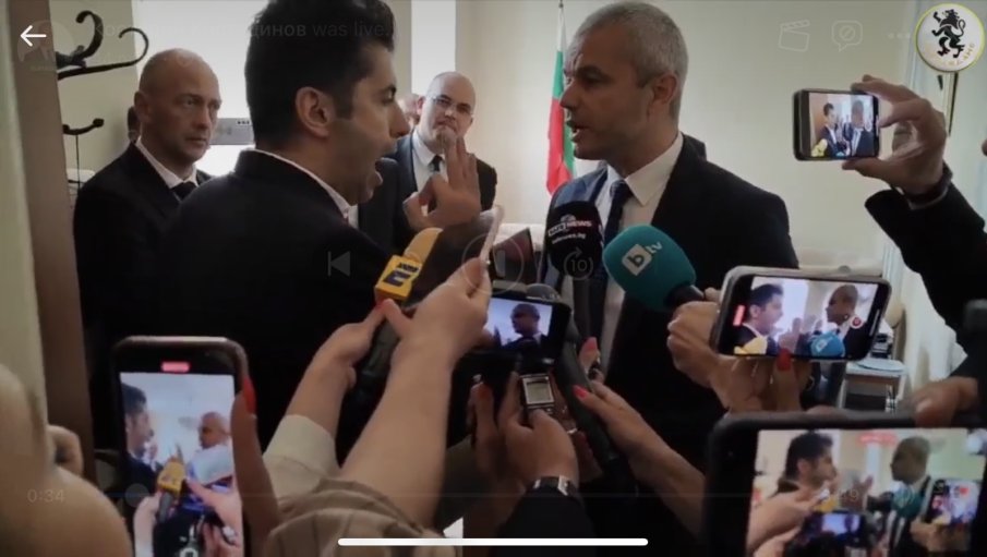 Вижте как Кирчо отклонява вниманието от уйдурмата с ГЕРБ чрез смешни скандали с Възраждане. Костадин го закова ребром: Г-н Петков, разширени са ви зениците, изглеждате неадектавен (ВИДЕО)