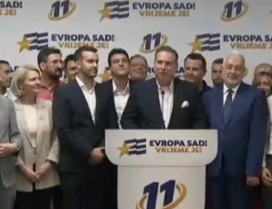 Движението Европа сега спечели изборите в Черна гора