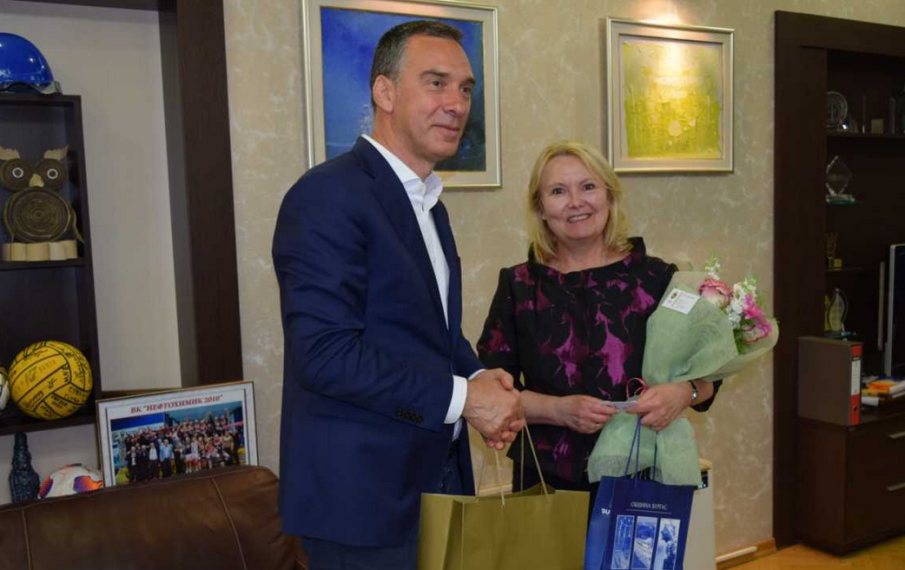 Посланикът на Хърватия посети Бургас