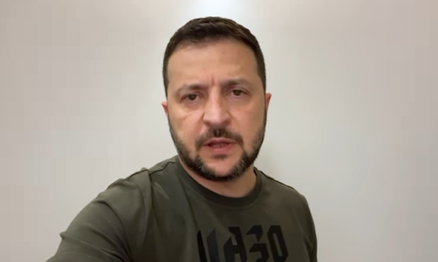 Зеленски благодари на съюзниците за помощта след наводненията в района на Нова Каховка (ВИДЕО)