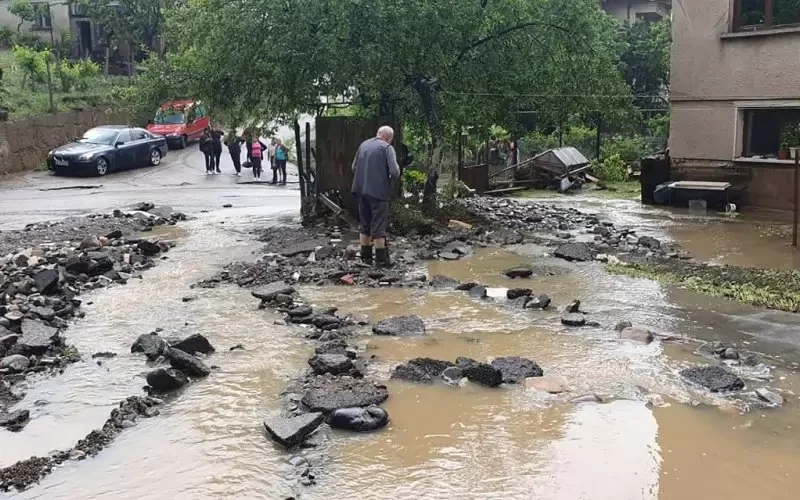 Дъждът в Монтанско за половин месец - колкото три месечни норми