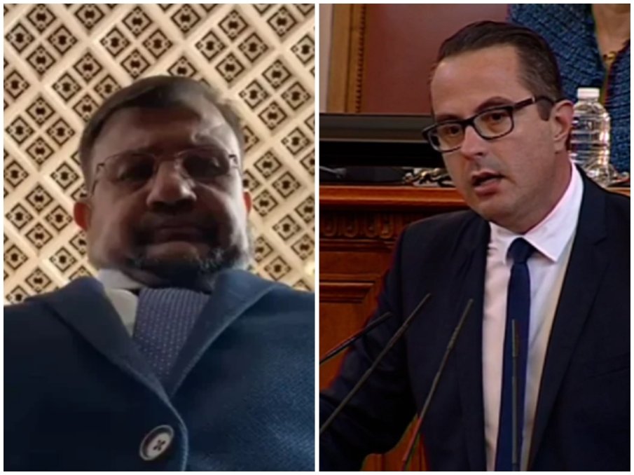 СМЯХ ДО СКЪСВАНЕ! Цончо Ганев разкова клетия Наско Дюдюка: Сам сте си партия, сам сте си ръководител, сам сте си член - бяхте шеф на транспортна комисия без шофьорска книжка