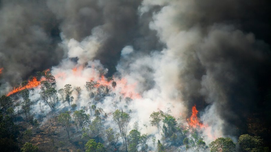 В Швейцария евакуират села заради горски пожар