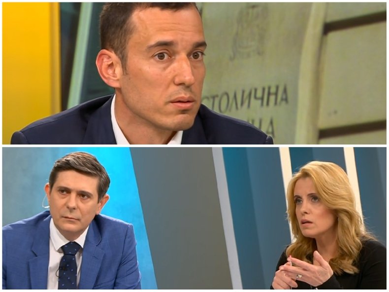 Кандидат-кметът на ППДБ се отрече от тъмночервените си корени. Водещ го закова за популизма и милионите му