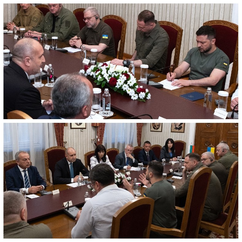 ОТВЕТЕН УДАР: Зеленски цензурира Румен Радев (ВИДЕО)