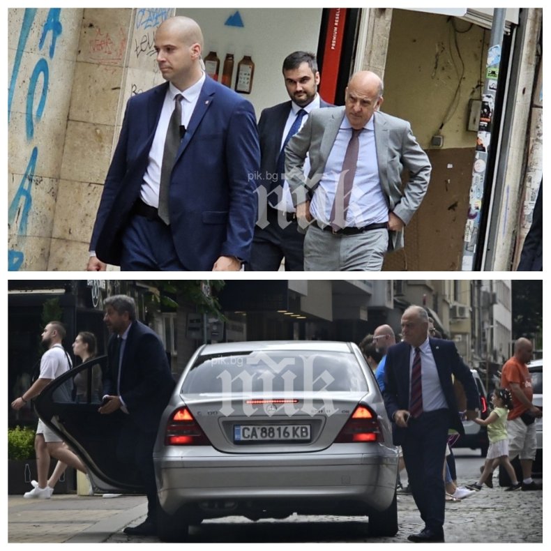 САМО В ПИК TV! Така се калява стоманата: Кенет Мъртън обикаля из централите на партиите от сглобката (СНИМКИ/ВИДЕО)