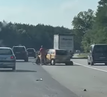 Катастрофа на АМ „Тракия блокира трафика в посока София (ВИДЕО)