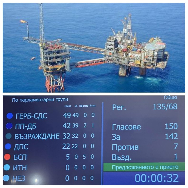 РЕШЕНО: Държавата ще участва в консорциума между Тотал и ОМВ за газ от Черно море