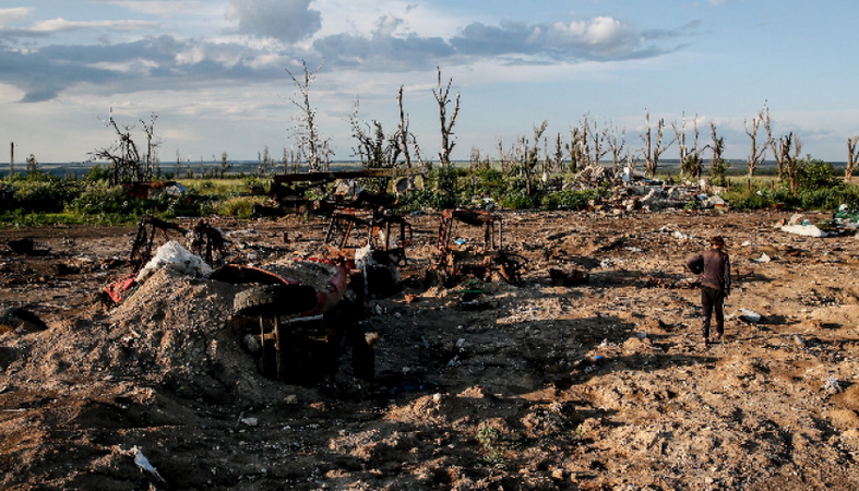 Руско настъпление в североизточната част на Украйна
