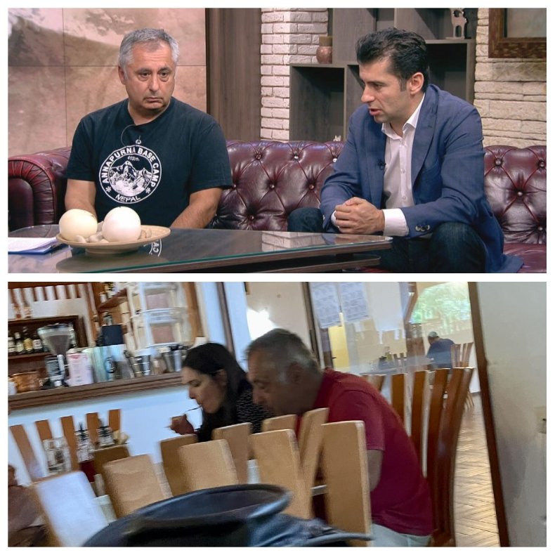 РАЗКРИТИЕ НА ПИК: Цветарката Тони е мистериозната млада брюнетка до бащата на Кирил Петков (СНИМКА)