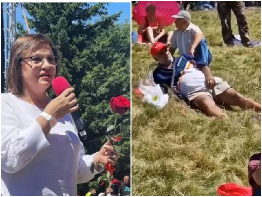 СУПЕР ШОУ В ПИК! Корнелия втвърди БСП - социалисти се превъзбудиха от гласа й (УНИКАЛНО ВИДЕО)