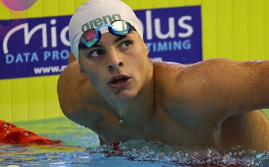Петър Мицин спечели сребърен медал в плуването на 200 м бътерфлай