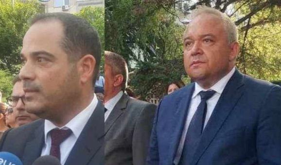 Остър сблъсък между Калин Стоянов и Иван Демерджиев пред паметника на бургаските полицаи: Има ли пропуски в МВР