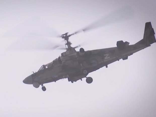 Руски хеликоптер Ка-52 Алигатор се разби в Азовско море