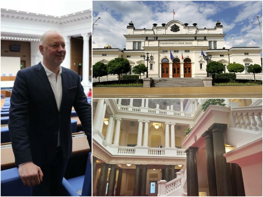 ИСТИНАТА ЛЪСНА: Ремонт ли?! Сградата на НС си стои непокътната, редакцията на Държавен вестник се преместила там. Сглобката обаче се скри в бившия Партиен дом (СНИМКИ)