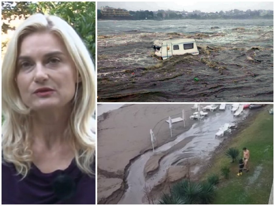 ПРЕДОЗИРАНЕ: Министърката на туризма Зарица Динкова тотално неадекватна - цъфна с разголени рамене по телевизията, възстановяването след потопа не било важно