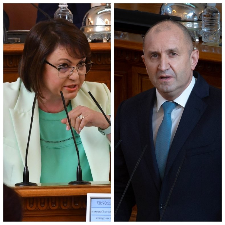 Нинова прехвърли горещия картоф с машините на Радев: Спешно днес да свика КСНС