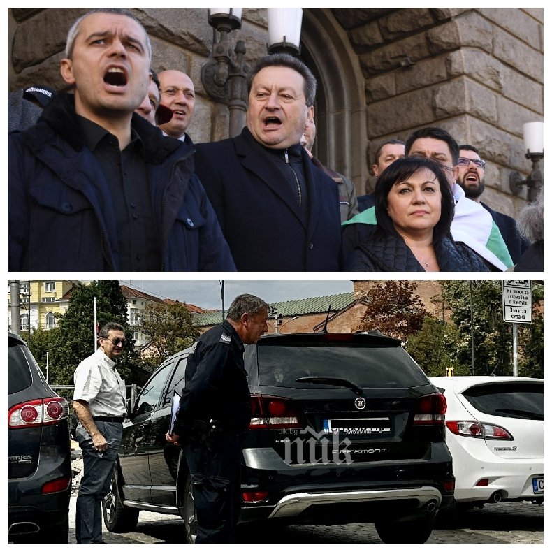 САМО В ПИК: Таско Ерменков паркира на аванта - бившето острие на Нинова още ползва депутатски екстри (ПАПАРАШКИ СНИМКИ)