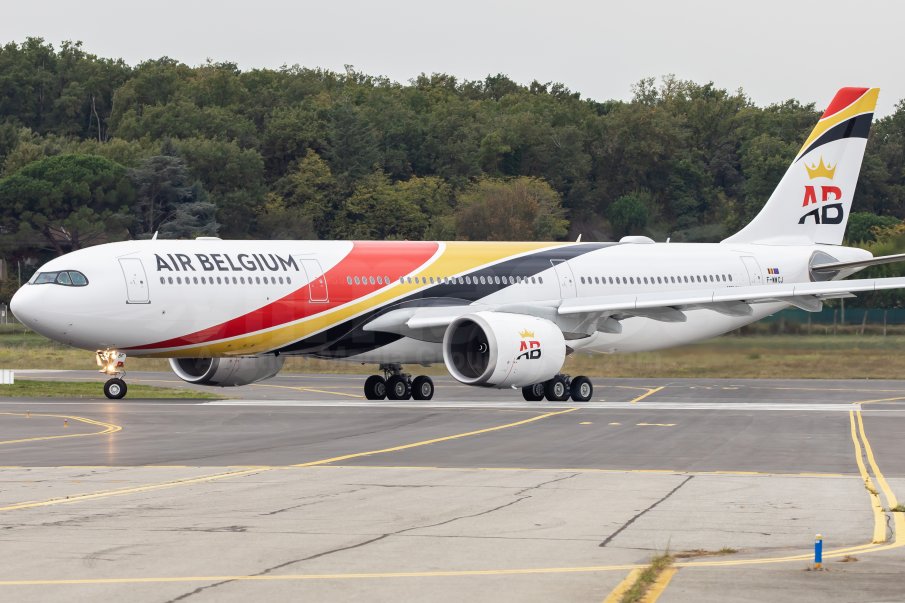 Белгийска авиокомпания прекратява всички пътнически полети