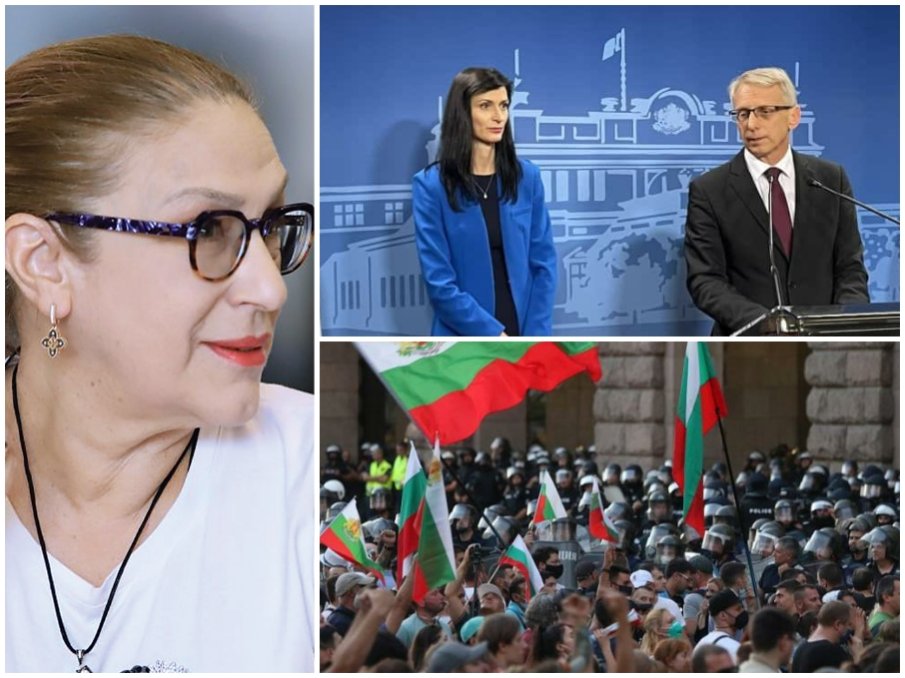 ЕСЕН НА НЕДОВОЛСТВОТО: Доц. Татяна Буруджиева видя жестоки грешки на некоалицията: Ако продължава така, ще е много трудно да се овладеят протестите