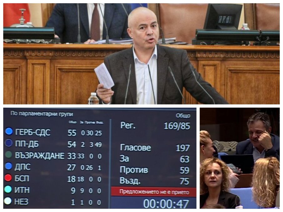 ЕКШЪН В ПАРЛАМЕНТА: Некоалицията ГЕРБ/ППДБ/ДПС скри от народа дебата за промени в Конституцията (ОБНОВЕНА)