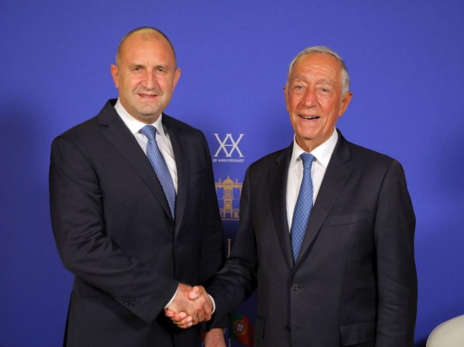 Президентът на Португалия увери Радев, че подкрепя България за присъединяването й към Шенген