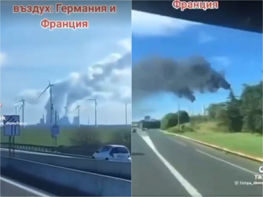 ТЕЗИ КАДРИ взривиха Мрежата! ТЕЦ-овете в Германия и Франция бълват пушек свободно, а Европа иска да закрие нашите централи (ВИДЕО)